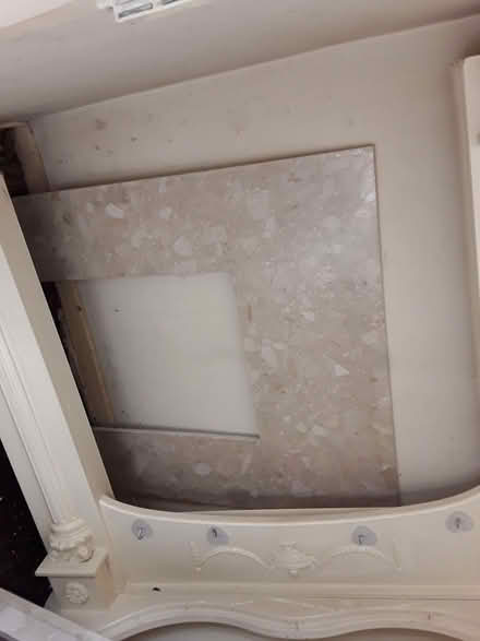 Photo of free Marble fireplace, hearth, and surround (Blacon CH1) #2