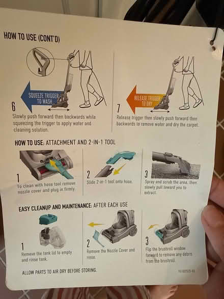 Photo of free Hoover carpet cleaner (Olivebridge) #3