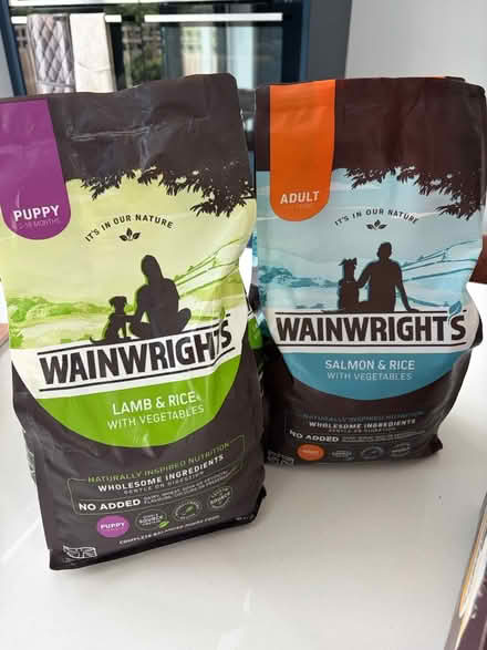 Photo of free Wainwright’s puppy & adult food (West Bergholt CO6) #1
