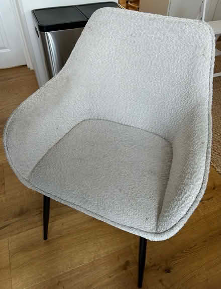 Photo of free Borg dining room chairs x 4 (Battersea SW11) #1