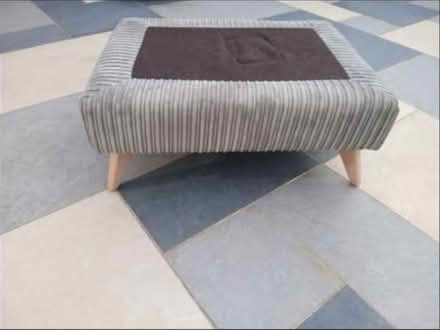 Photo of free Large jumbo cord footstool (Carleen TR13) #1