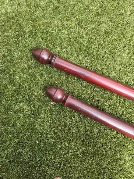 Photo of free 2 x long curtain poles (Braintree CM7) #3