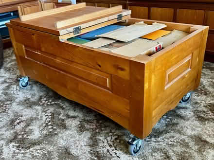 Photo of free Large Wooden Coffee Table (Kingswood BS15) #2