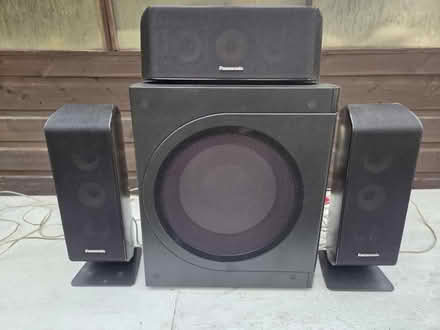Photo of free Panasonic surround sound speakers (Frimley) #1