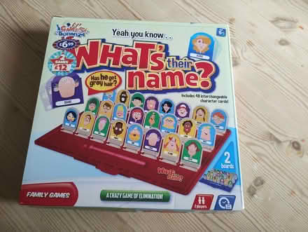 Photo of free What's Their Name game (Brockley SE4) #1