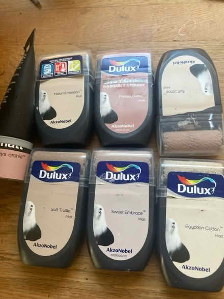 Photo of free 7 current paint samples (Wooburn Green, HP10) #1