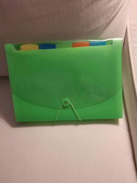 Photo of free New Plastic Folder (Hunt Club / McCarthy Rd.) #1