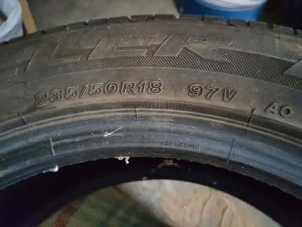 Photo of free Audi Q3 car tyre (Rothbury NE65) #2