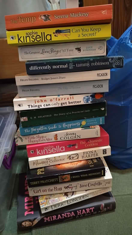 Photo of free 17 books, mainly fiction (Boscombe BH5) #1