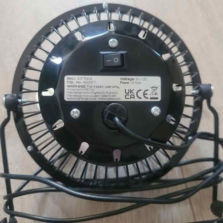 Photo of free Faulty Small Desk Fans *for Parts (Ashford TW15) #3