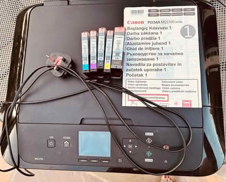 Photo of free Canon PIXMA MG5750 Printer/Scanner + Unopened Ink Cartr (Eaton Bray LU6) #1