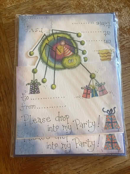 Photo of free Pack of 10 birthday invitations (Minchinhampton GL6) #1