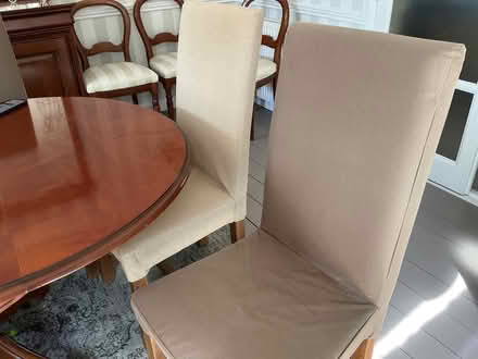 Photo of free 6 dining chairs (Loughton IG10) #1