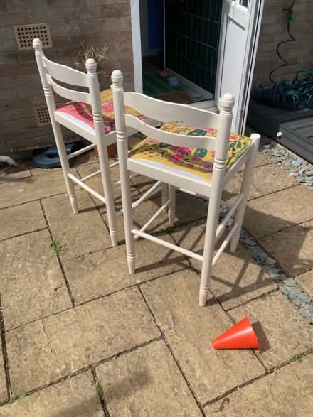 Photo of free Breakfast bar chairs x 2 (Keynsham BS31) #4