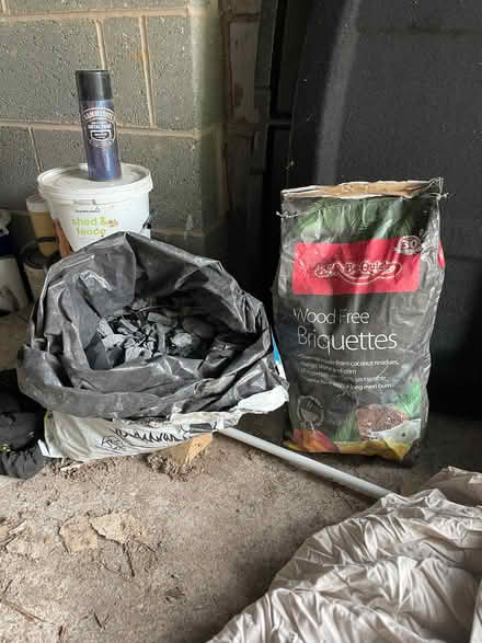 Photo of free 2x bags of charcoal briquettes (Allithwaite LA11) #1