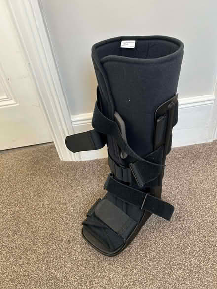 Photo of free Ankle support boot. (The Folders Lane Estate RH15) #1
