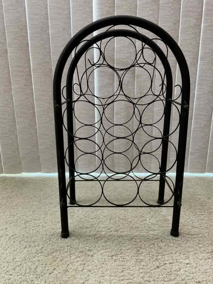 Photo of free Cast Iron Wine Rack (Lucas Valley) #1