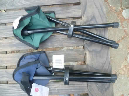 Photo of free children's folding picnic stools (Runcton PO20) #2