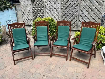 Photo of free 4 Garden chairs (Knocklyon) #2