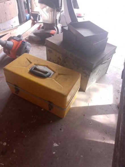 Photo of free Metal toolboxes (Salt, ST18) #2