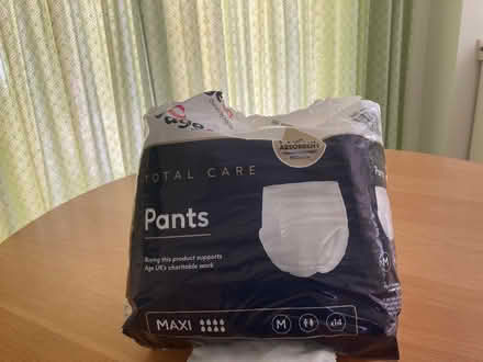 Photo of free Disposable incontinence pants (Upper Pickwick SN13) #1