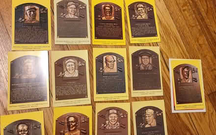 Photo of free Baseball Hall of Fame postcards (Evanston- Dempster & Chicago) #1