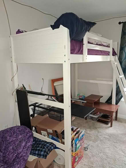 Photo of free Twin Loft Bed Frame (South Huntsville) #1