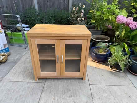 Photo of free Small glass door cabinet (Cottonmill AL1) #1