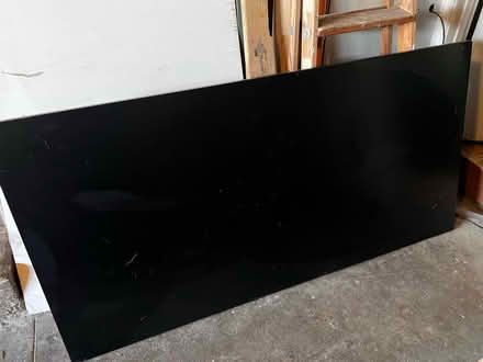 Photo of free Black desk and bookcase (Portola District, SF) #2