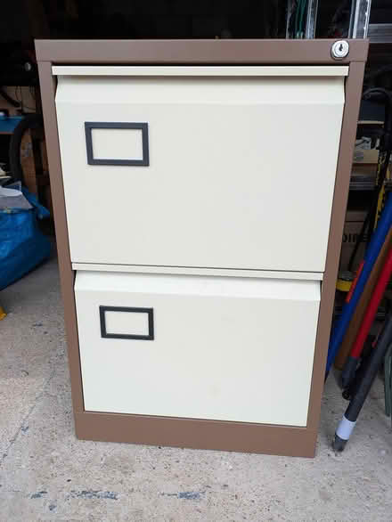 Photo of free 2-drawer filing cabinet (Silverknowes EH4) #1