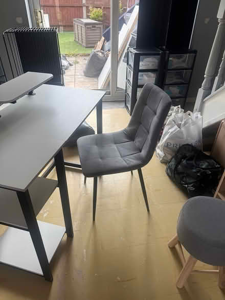 Photo of free White desk chair (B61 0NP) #2