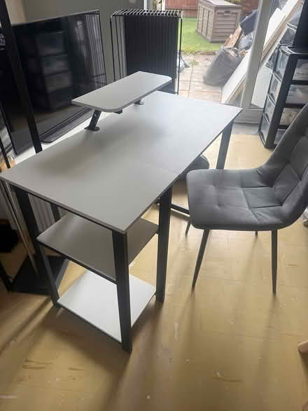 Photo of free White desk chair (B61 0NP) #1