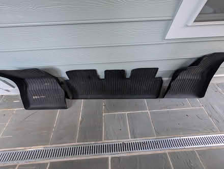 Photo of free '21 Tesla Model Y Rubber Floor Mats (North Cleveland Park) #1