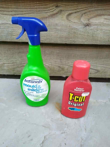 Photo of free Astonish mould and mildew remover, Tcut car colour restorer. (Llanidloes SY18) #1
