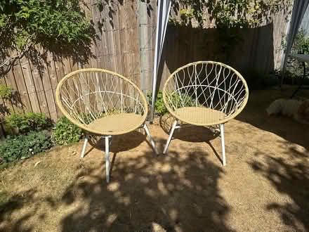 Photo of free Two garden chairs (North Kingston KT2) #1