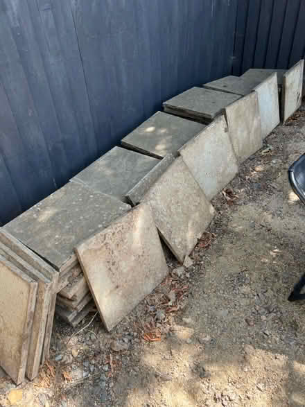 Photo of free 77 b&q paving slabs (Bognor regis PO22) #2