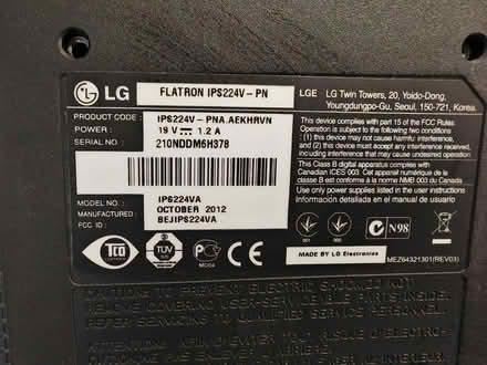 Photo of free LG 21.5" 1080p Monitor (Newtown RG1) #3