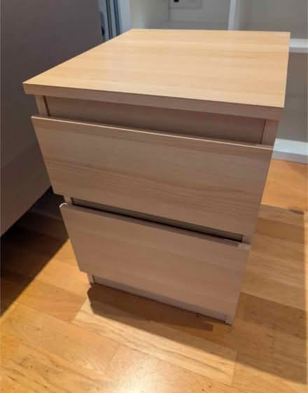 Photo of free Wooden Bedside Table (Merton SW19) #1