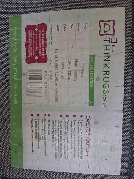 Photo of free Large rug (Reigate) #1