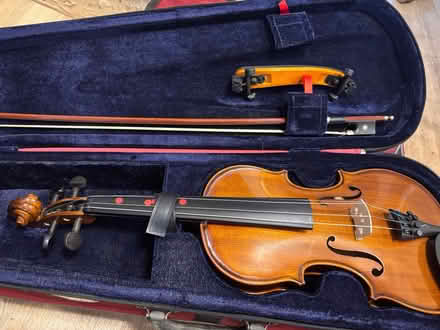 Photo of free 3/4 older child's violin (Haslucks Green Shirley B90) #1