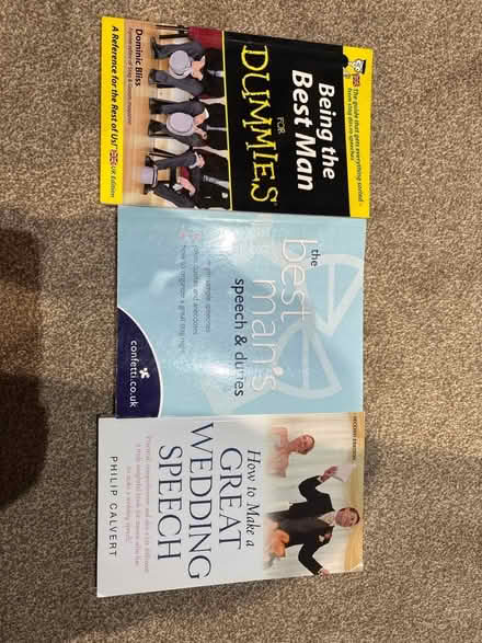 Photo of free Best man speech books (Waterlooville PO8) #1