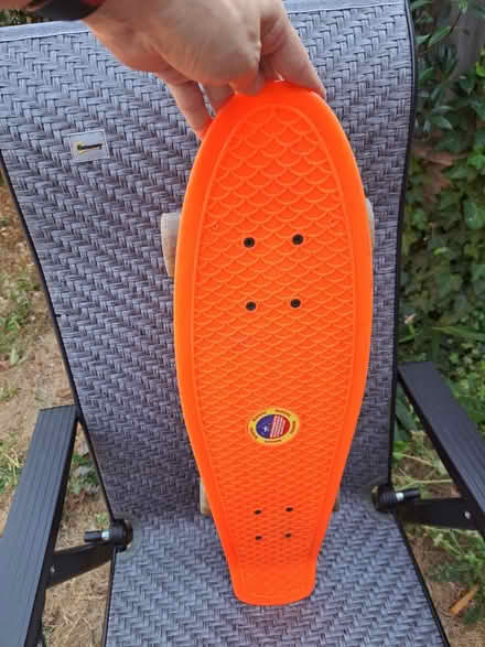 Photo of free Orange skateboard (Se14 5rq) #2