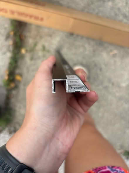 Photo of free Black tile edge trim 10mm box (Farmoor OX2 9) #4