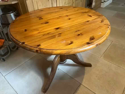 Photo of free Oak round table (High Wycombe, HP13) #2