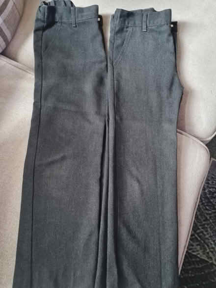 Photo of free Boys F&F school trousers x two 6-7 (NG15) #1