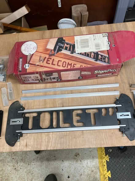 Photo of free Sign Making Kit (Catchgate Plantation NN12) #1