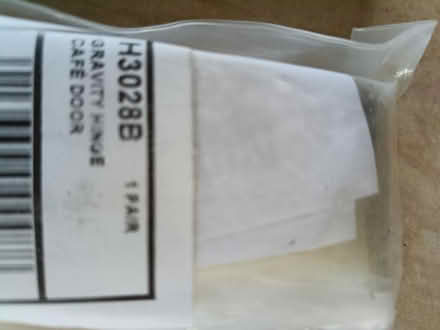 Photo of free Gravity cafe hinge New x 2 pairs (Westminster Drive PO21) #1