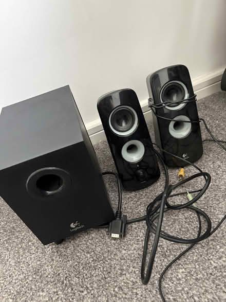 Photo of free Logitech computer speakers (WA27GH WA2) #1
