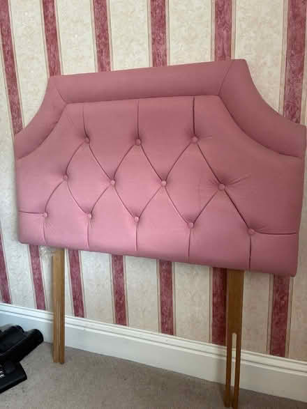 Photo of free Upholstered single headboard (Bray) #1