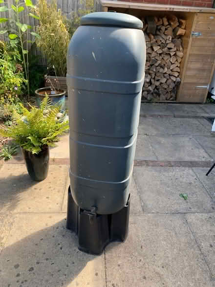 Photo of free Water butt plus extra lid and attachment (Wheathampstead AL4) #1